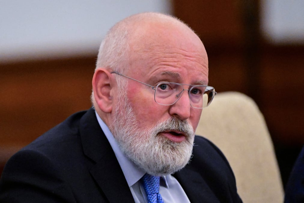 Le commissaire europeen frans timmermans