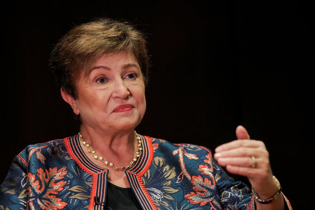 La directrice generale du fmi, kristalina georgieva