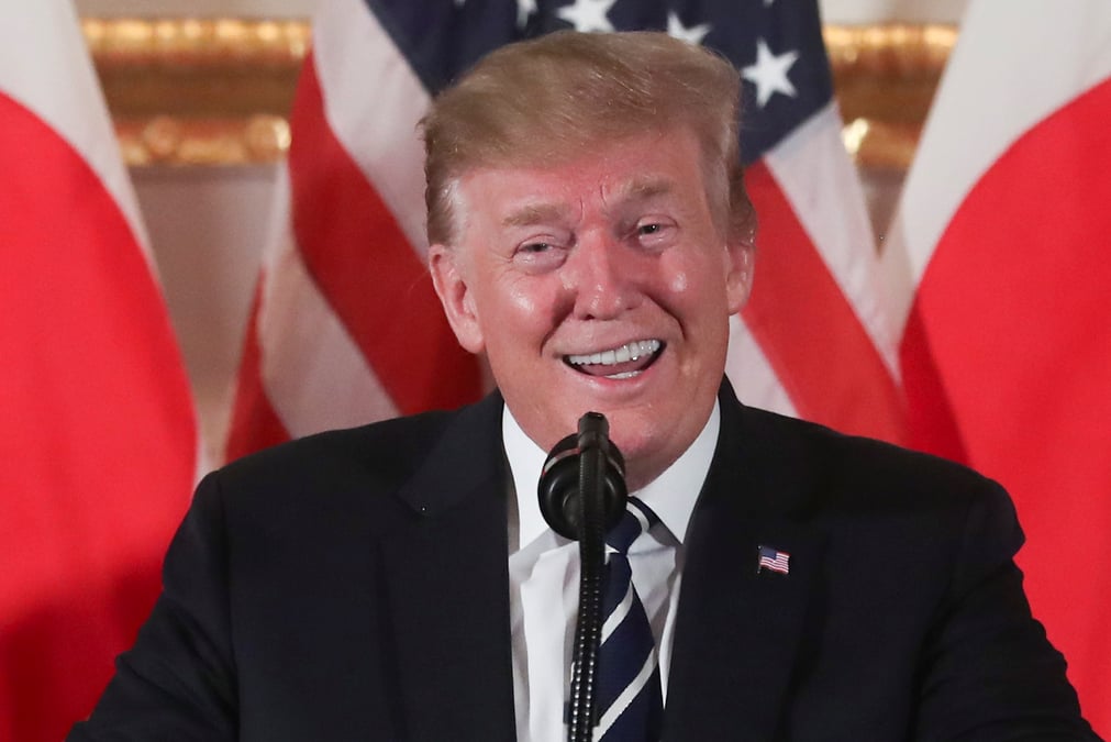 Trump appelle les japonais a investir aux usa et a reequilibrer le commerce