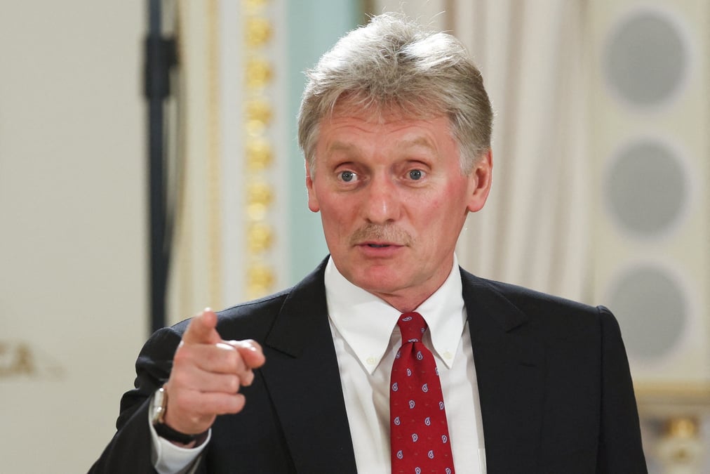 Le porte-parole russe Dimitri Peskov.
