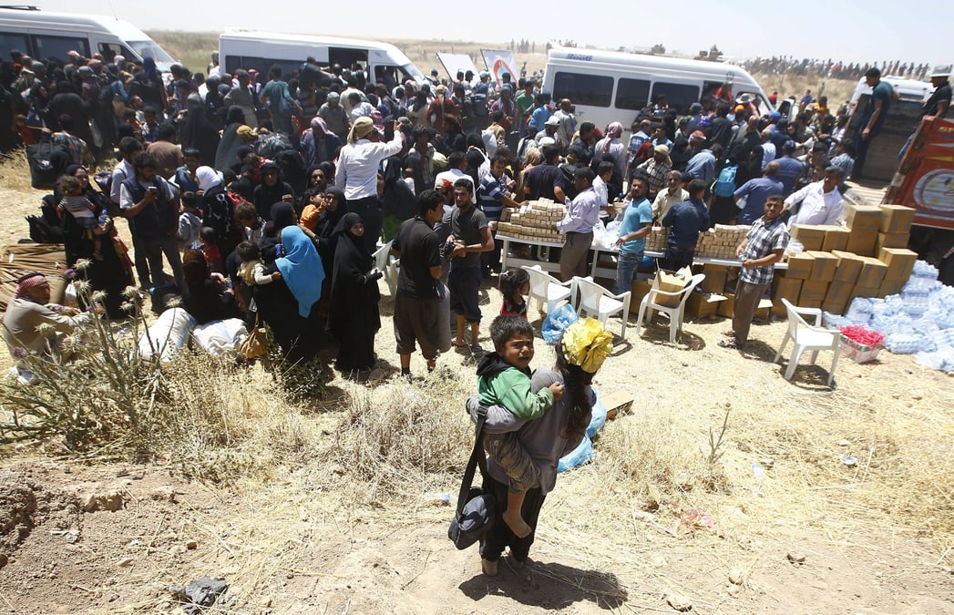 Les civils syriens continuent de fuir en turquie