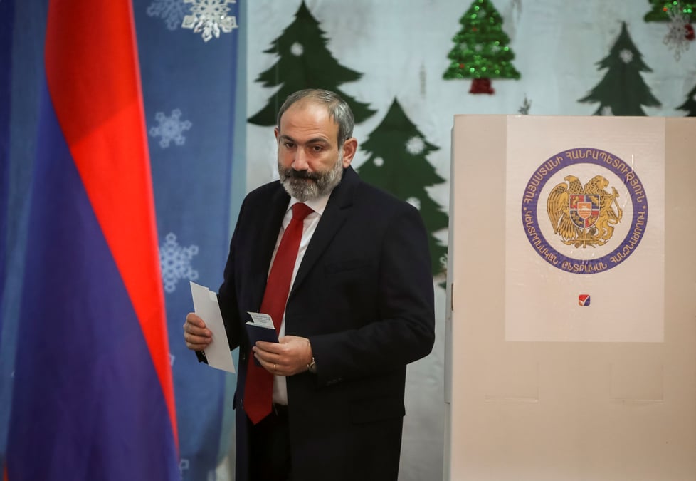 Armenie: pachinian compte sur les legislatives pour asseoir son pouvoir