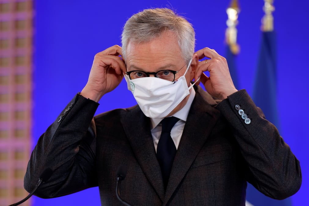France: le maire maintient une prevision de croissance de 6% en 2021