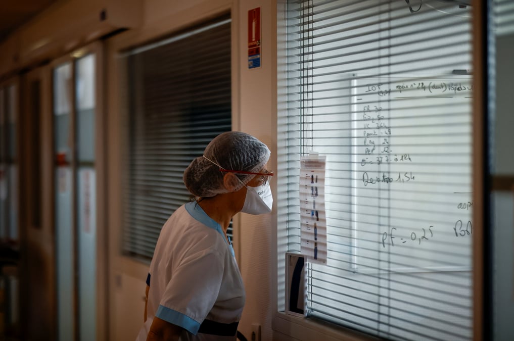 La france compte 2.754 patients soignes en reanimation a cause du covid