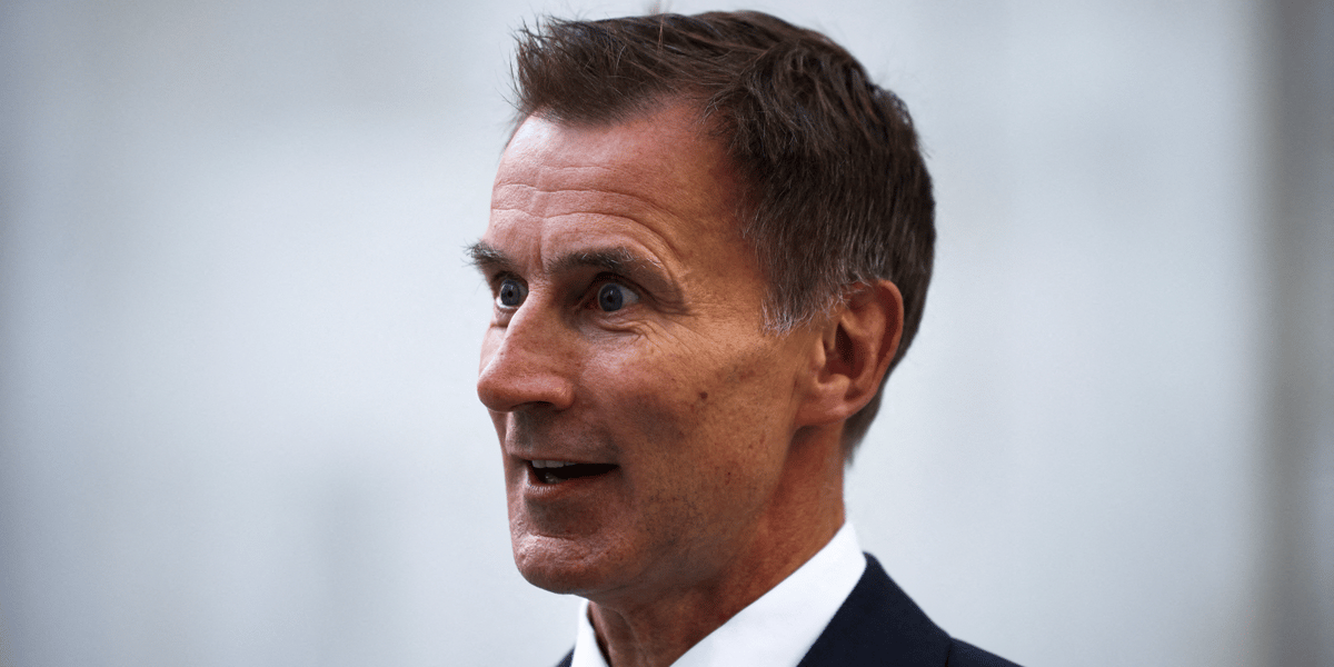 Le nouveau ministre britannique des finances, jeremy hunt