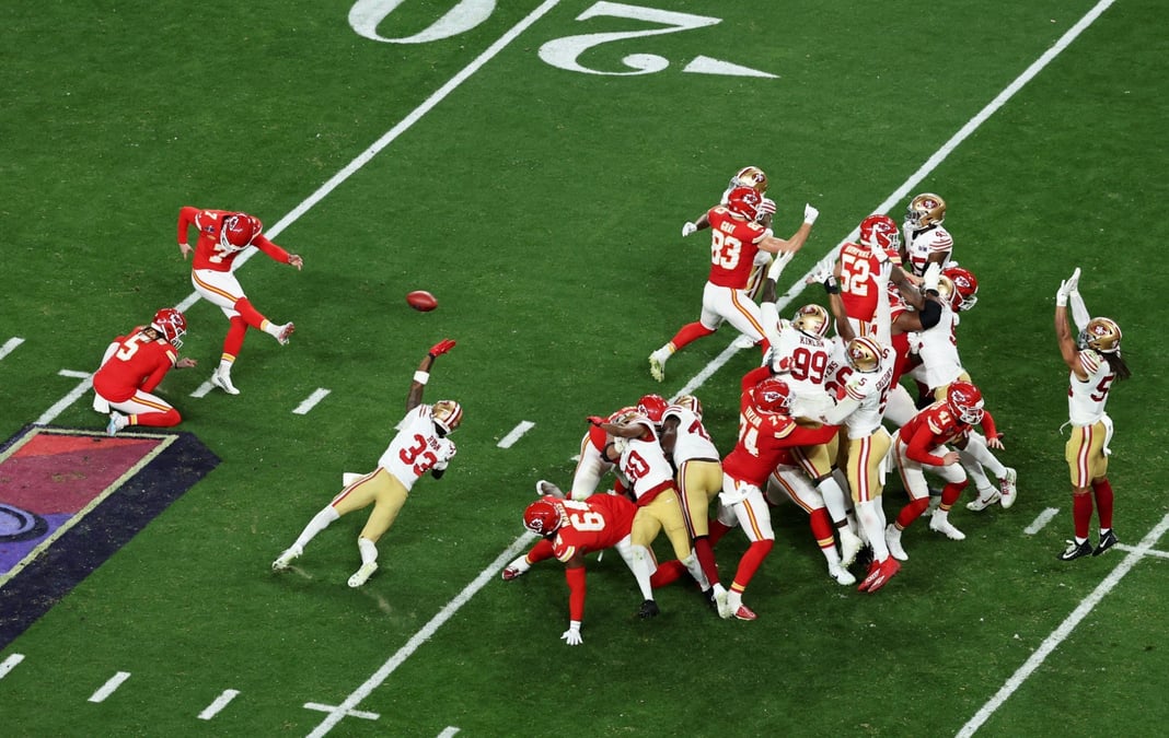 Le Super Bowl 2024 a vu s'affronter les Kansas City Chiefs et les San Francisco 49ers.