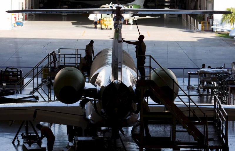 Embraer se recentre sur les etats-unis face a des marches emergents au ralenti
