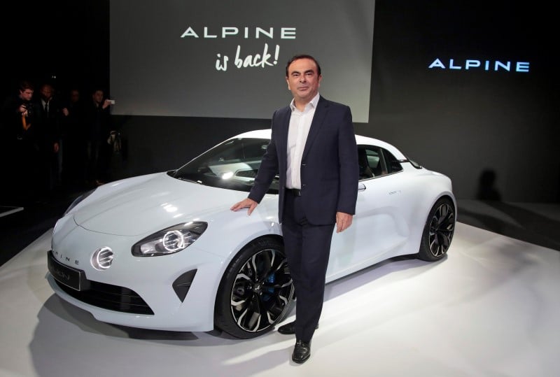 Presentation de la nouvelle alpine de renault