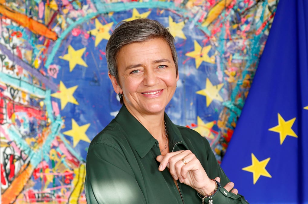 Apple pay n'est pas en position dominante, dit margrethe vestager