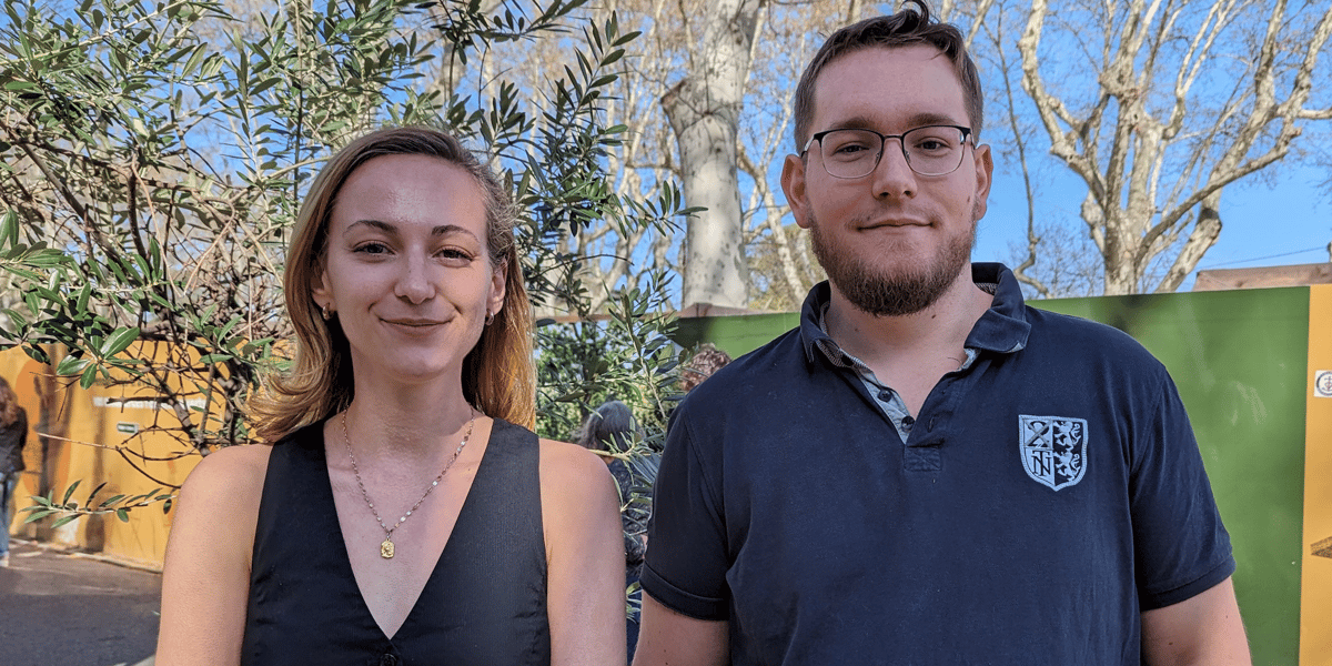 Anne Noyer-Burdloff et Arthur Dupuy sont les porte-parole de la convention citoyenne sur l'IA, initiée par la Métropole de Montpellier pour réfléchir à la question « quelle intelligence artificielle au service des habitants et du territoire ? », en vue de contribuer à l'élaboration de sa stratégie de l'IA et de la donnée de la collectivité.