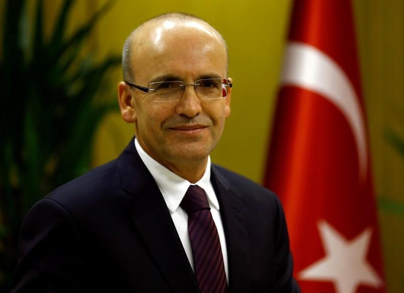 Le vice-premier ministre turc mehmet simsek mardi a moscou