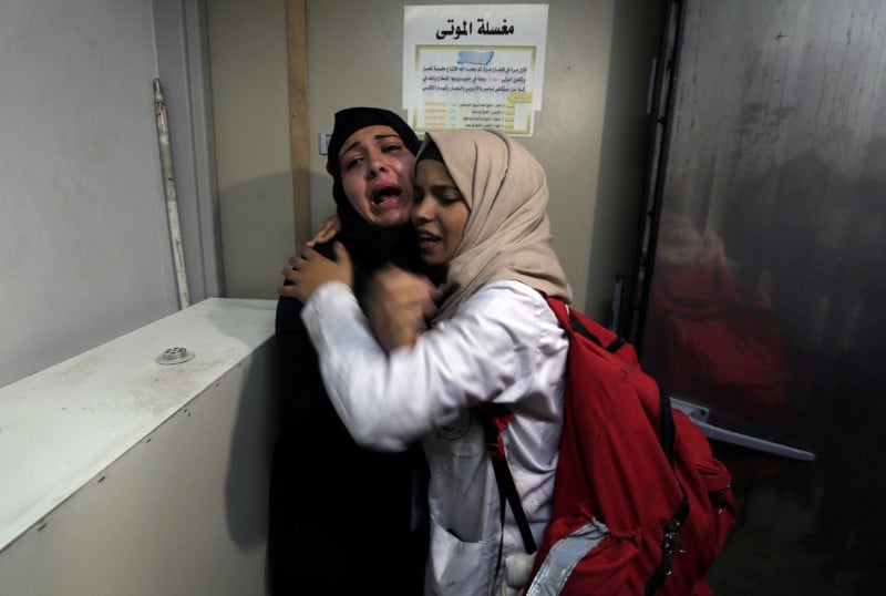 Deux palestiniens tues a la frontiere entre gaza et israel