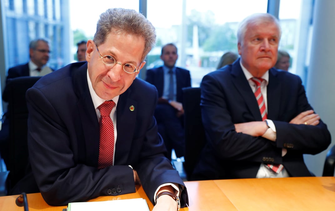 L'avenir du chef du renseignement allemand en discussion a berlin