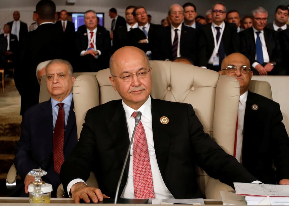 Un charnier kurde decouvert pres de samawa, en irak