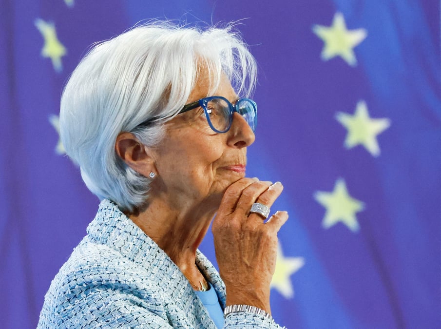 Christine Lagarde, présidente de la BCE. (photos d'illustration)