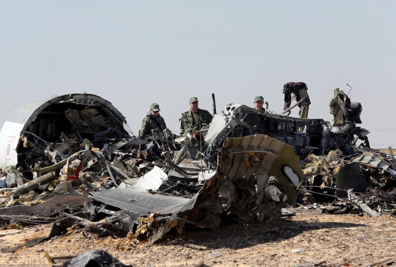 Moscou confirme la these de l'attentat pour l'a321