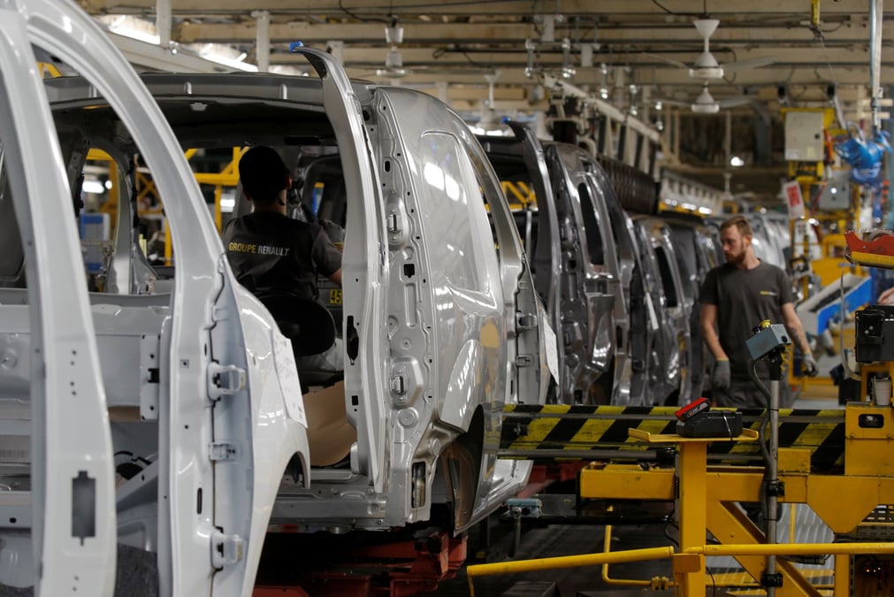 La production industrielle francaise plus forte qu'attendu en octobre