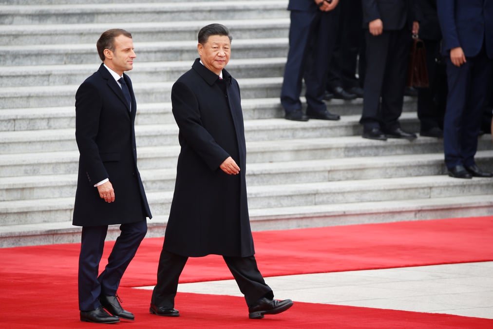 Ukraine: le president chinois xi plaide pour le dialogue lors d'un entretien telephonique avec macron