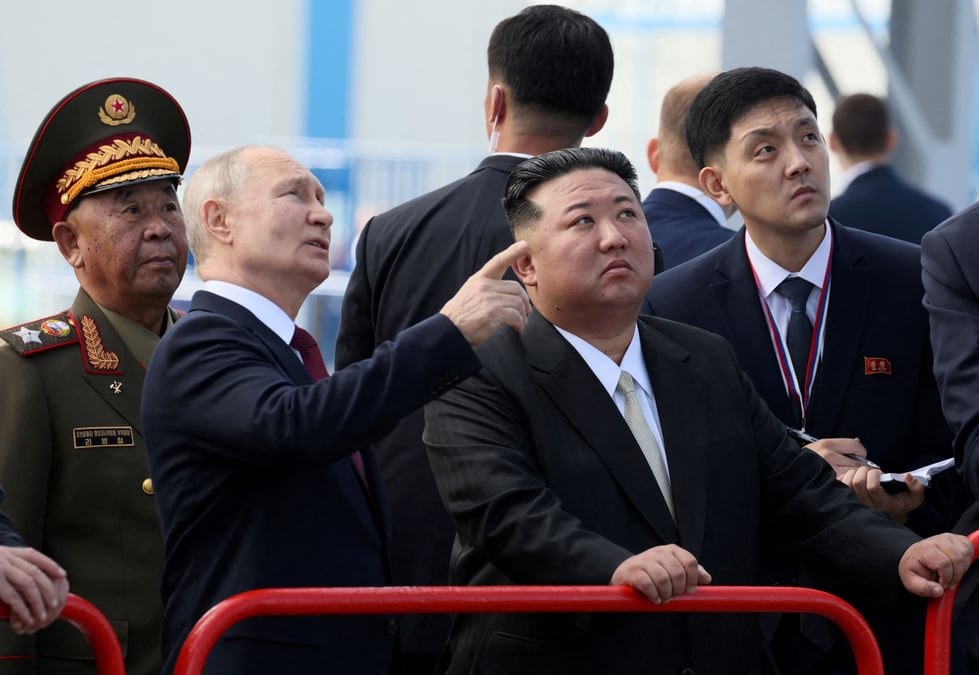 Vladimir Poutine, le président russe, doit effectuer mardi et mercredi une visite d'Etat en Corée du Nord (photo d'archives).