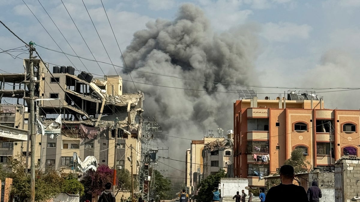 Israeli strikes on nuseirat, central gaza strip