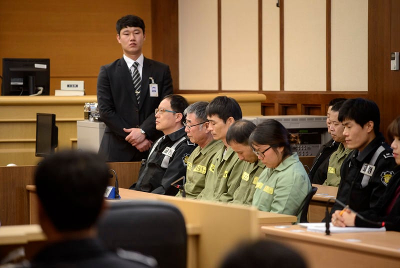 Le capitaine du Sewol condamné à 36 ans de prison en Corée du Sud