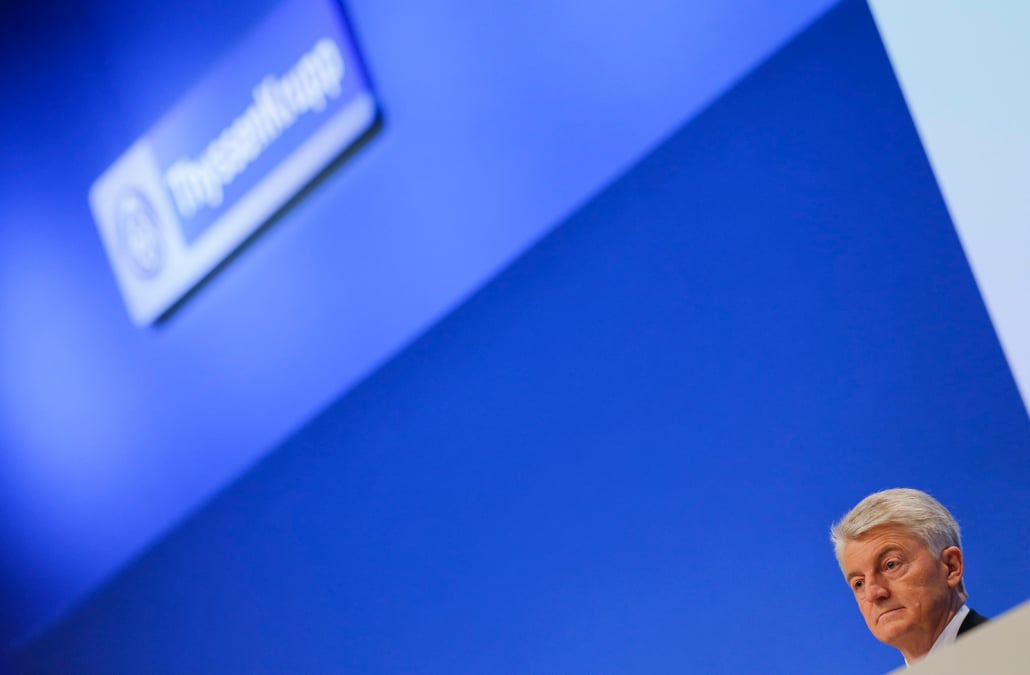 L'allemand thyssenkrupp confiant dans ses objectifs