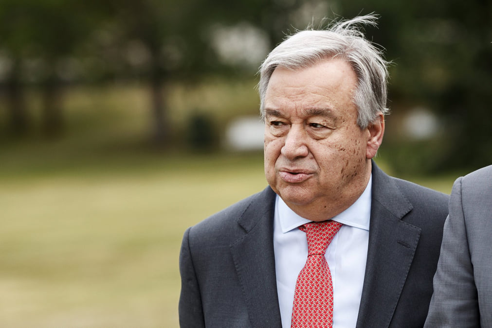 Guterres appelle a une desescalade du conflit en syrie