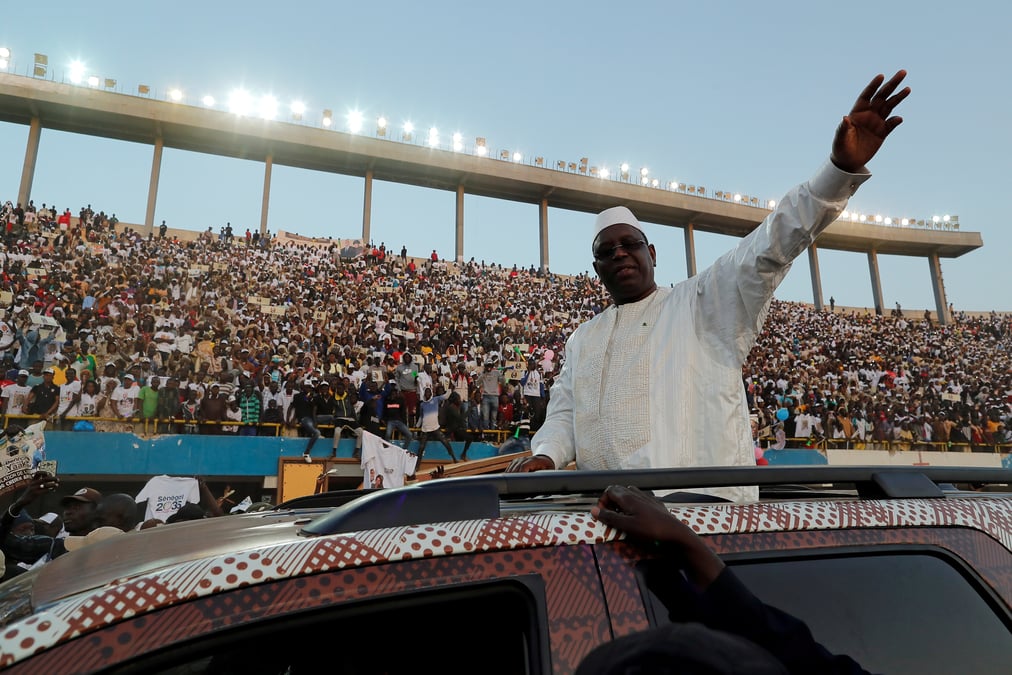 Senegal: macky sall officiellement proclame vainqueur avec 58%