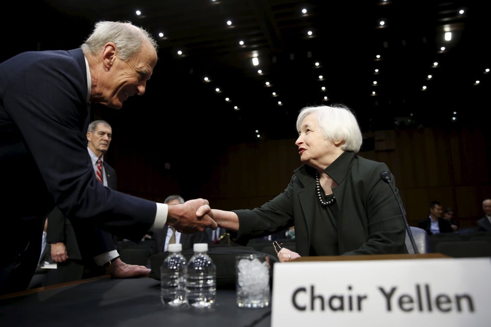 Janet yellen dresse un tableau optimiste de l'economie americaine