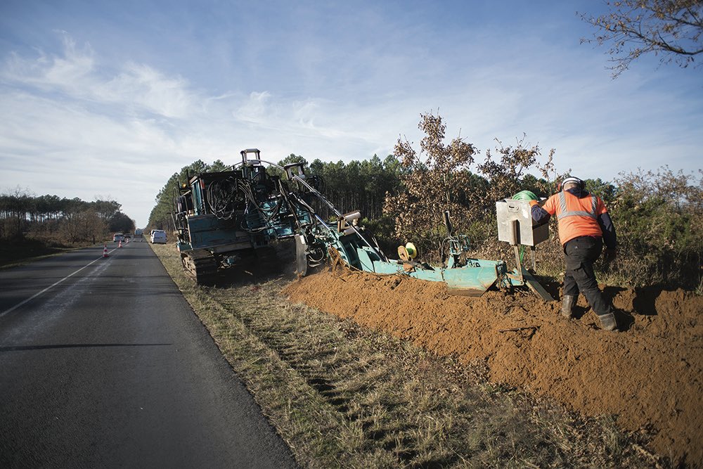 Fibre optique Gironde