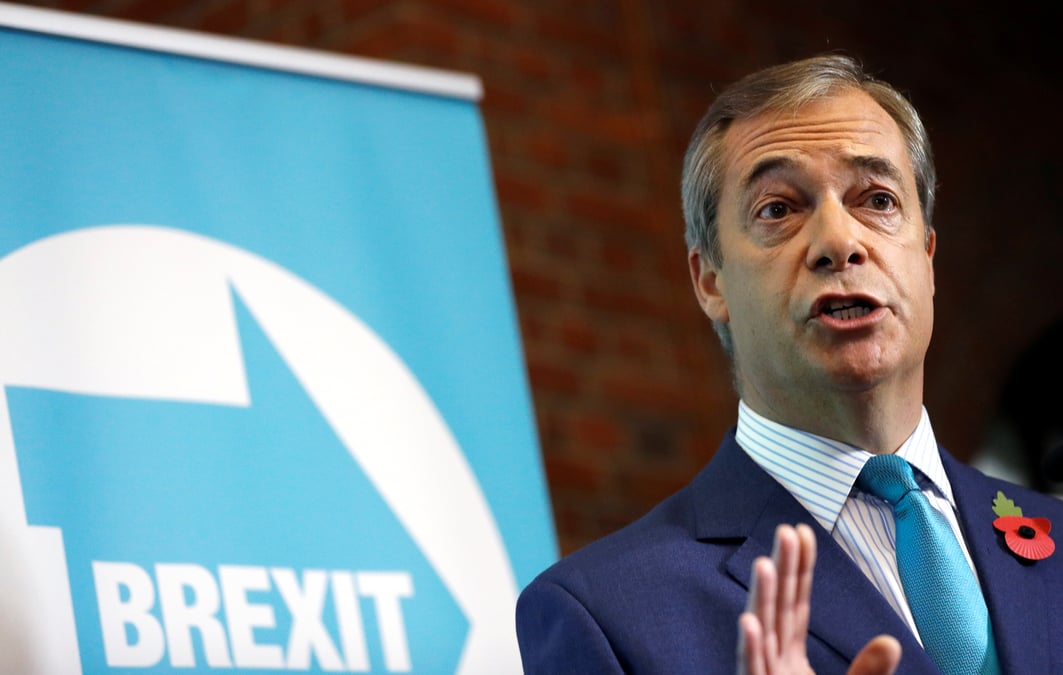 Le parti du brexit pret a batailler pour chaque siege pour le 12 decembre