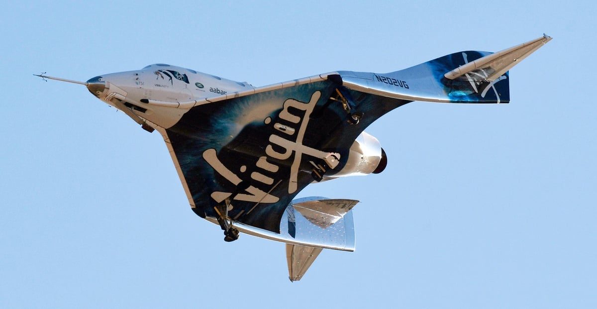 Virgin galactic franchit une nouvelle etape vers des vols spatiaux