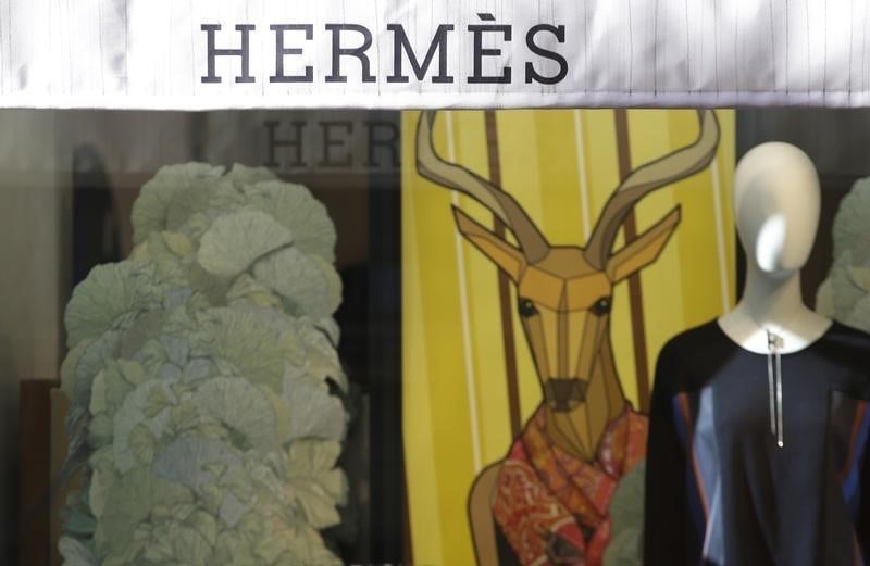 Resultats de hermes en forte hausse pour 2015