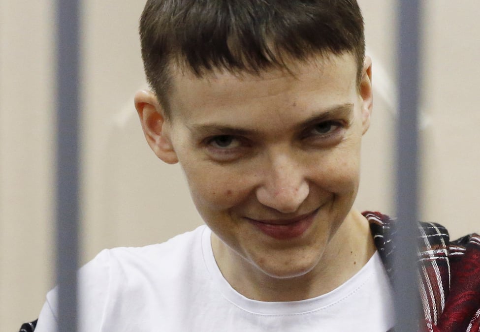La pilote ukrainienne savtchenko echangee contre deux russes et en route pour l'ukraine