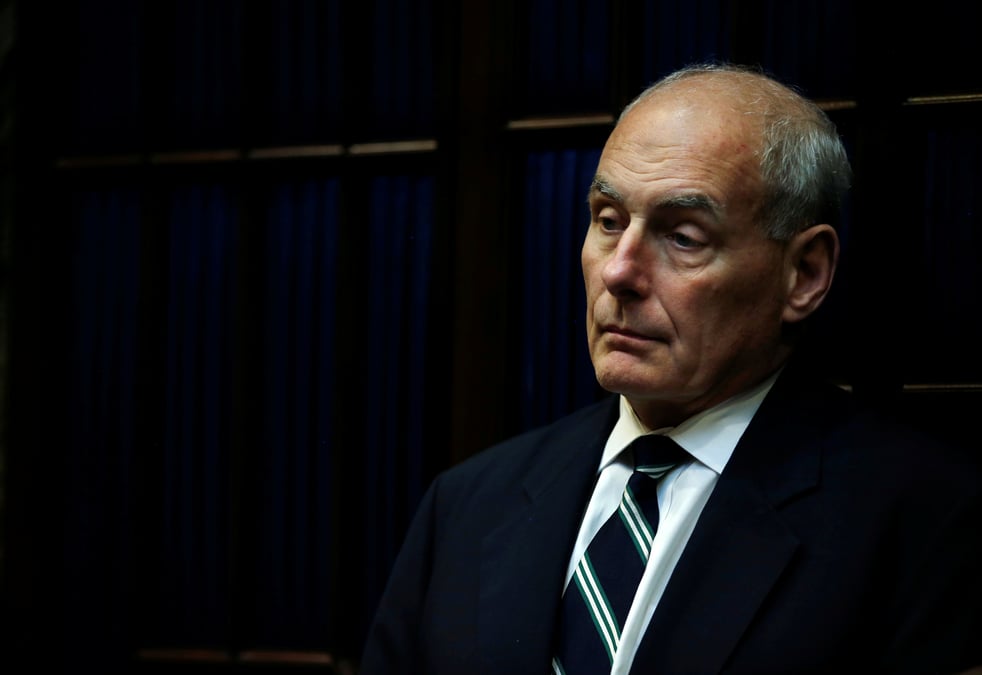 John kelly quittera ses fonctions fin decembre, annonce trump
