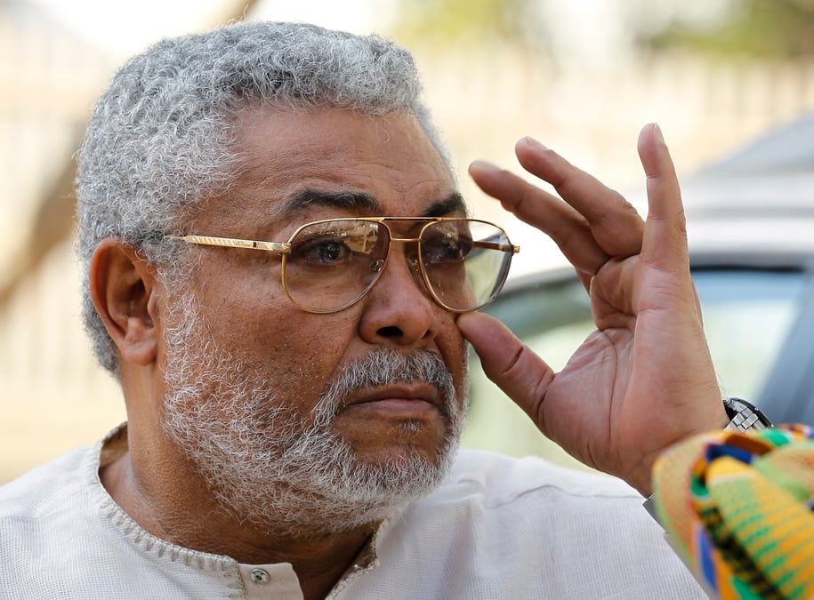 Deces a 73 ans de l'ancien president ghaneen, jerry rawlings