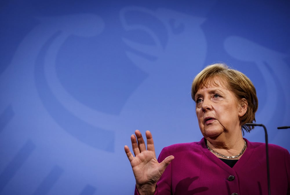 Merkel appelle les etats allemands a renforcer les mesures sanitaires
