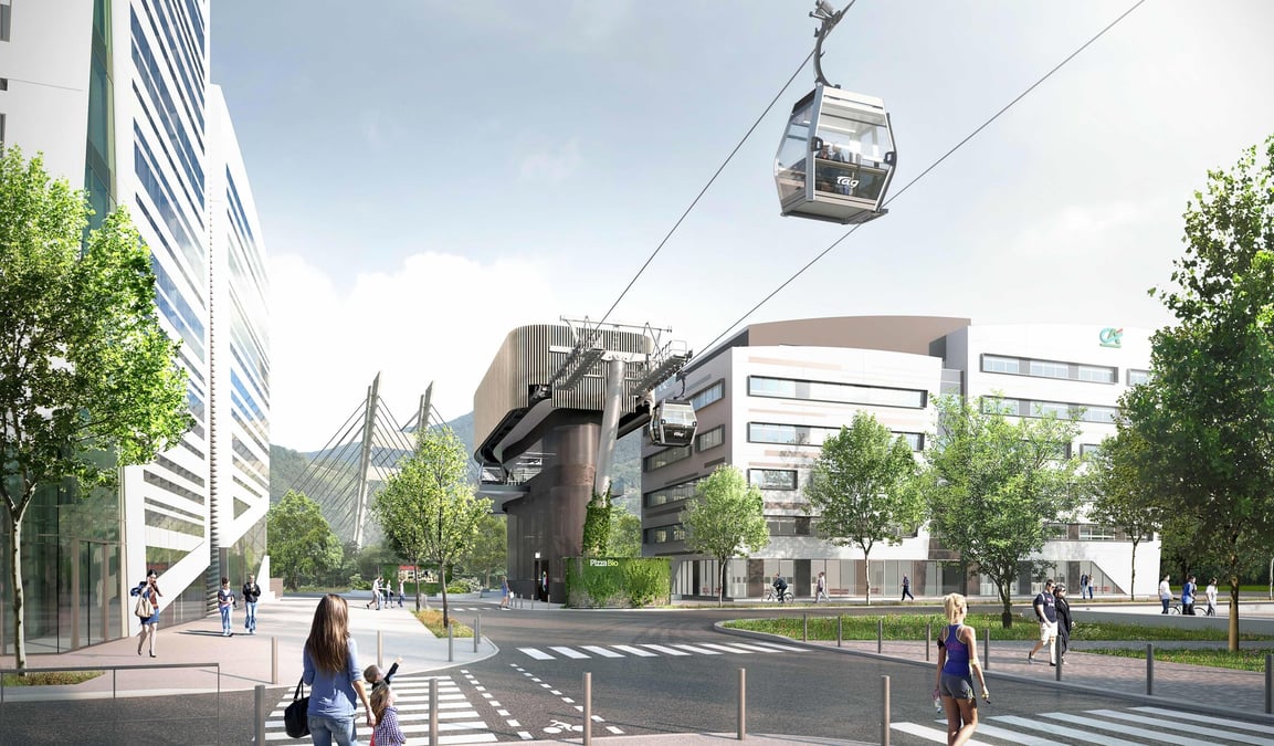 Poma urbain Grenoble