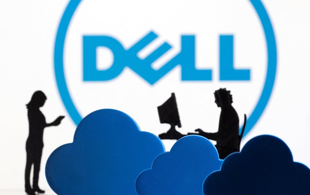 Photo d'illustration du logo de dell