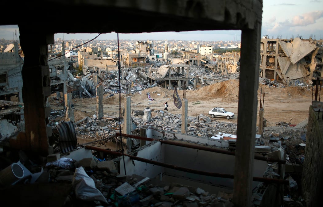 L'aide financiere a gaza arrive au compte-gouttes