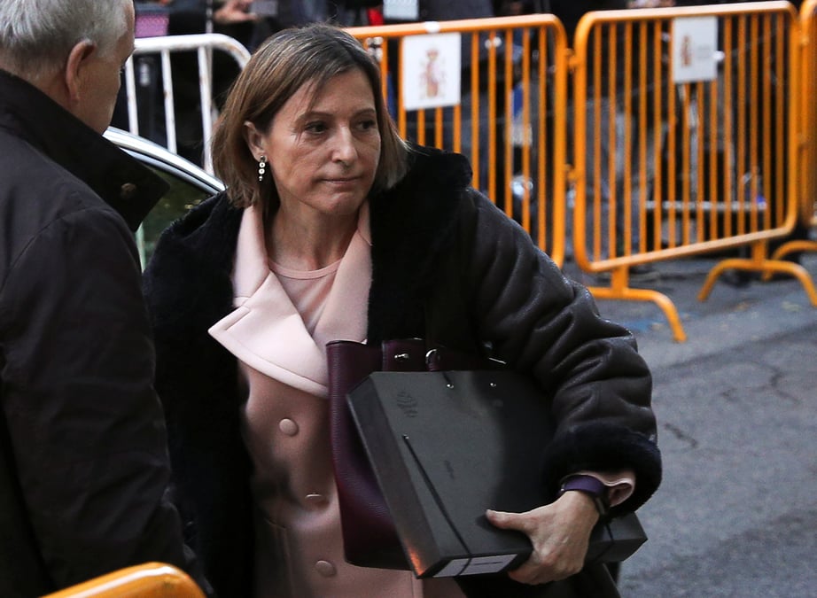 La presidente du parlement catalan va recouvrer la liberte