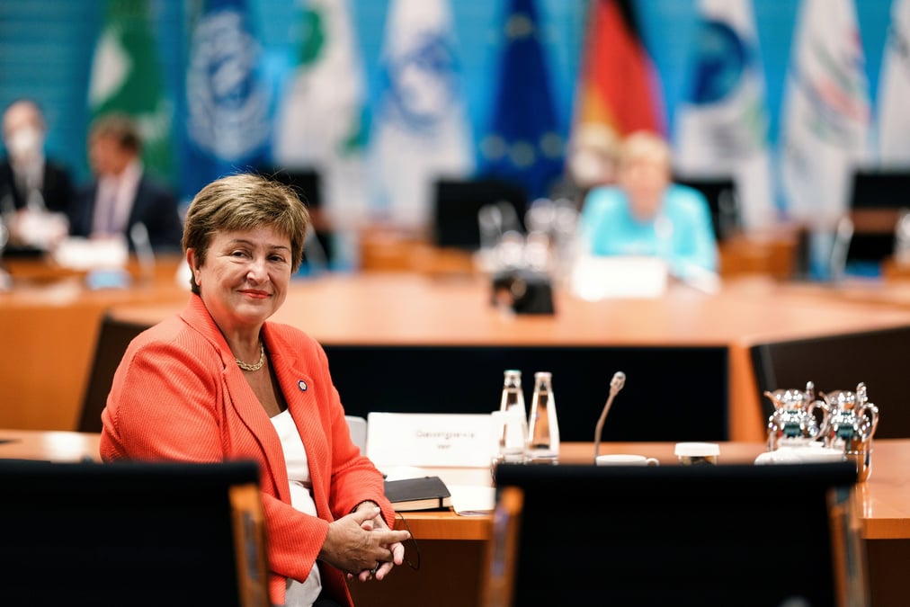 Fmi: georgieva entendue mercredi par le conseil d'administration, selon des sources