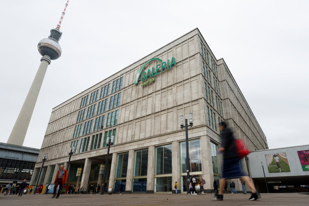 Centre commercial a alexanderplatz a berlin