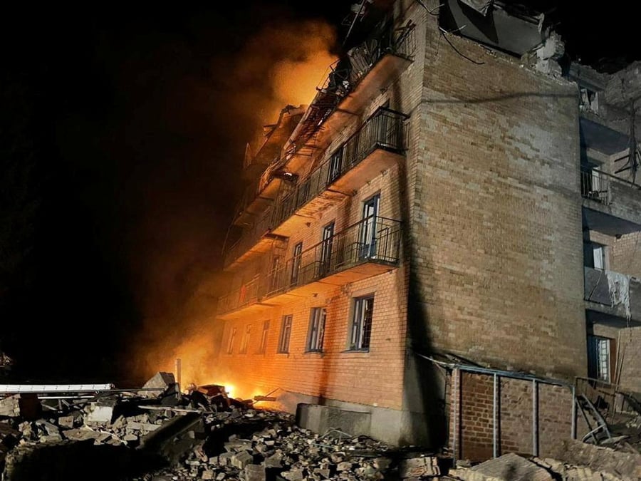 Attaque de drones dans la region de kyiv