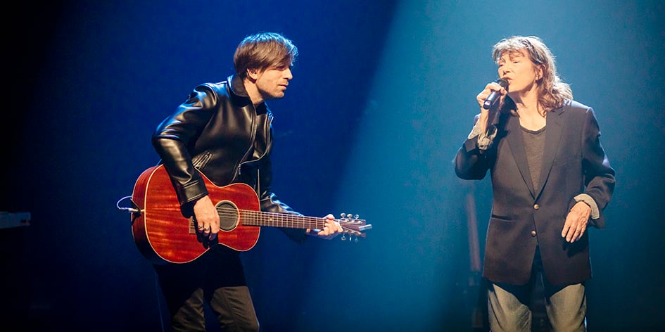 François Poggio, et Jane Birkin en mai 2021.