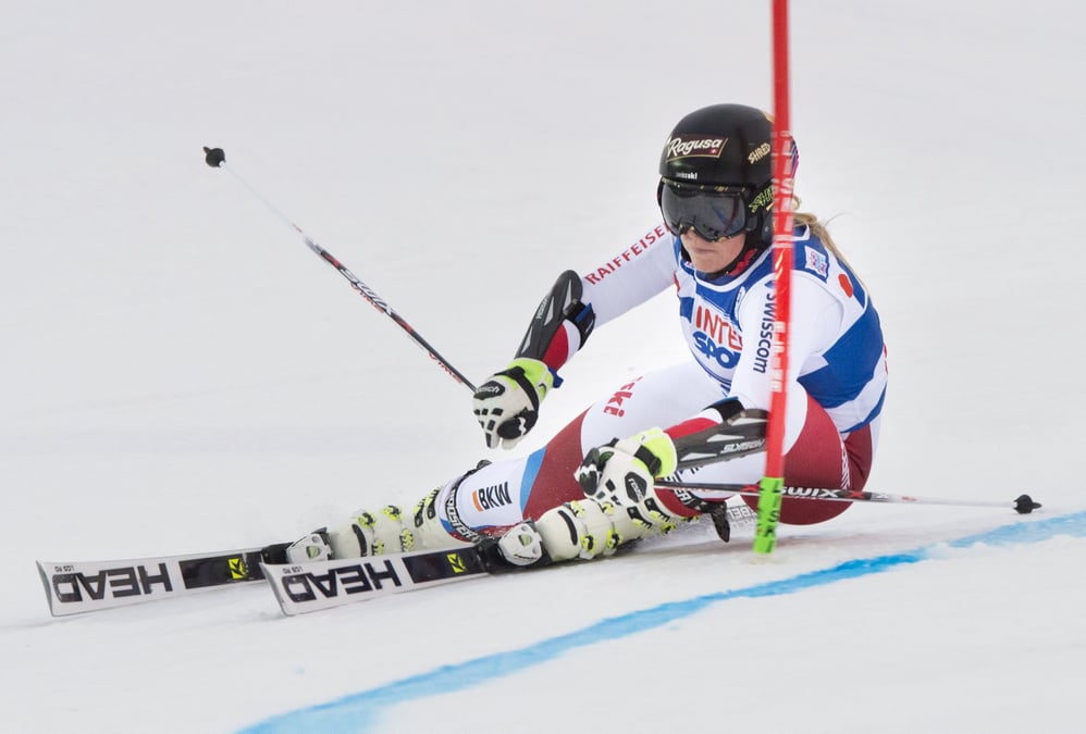 Gut remporte le slalom geant de lienz
