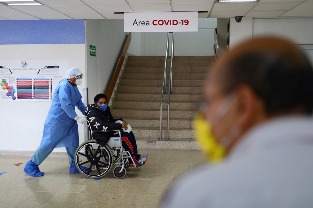 Coronavirus: le bilan au mexique depasse les 400.000 cas d'infection