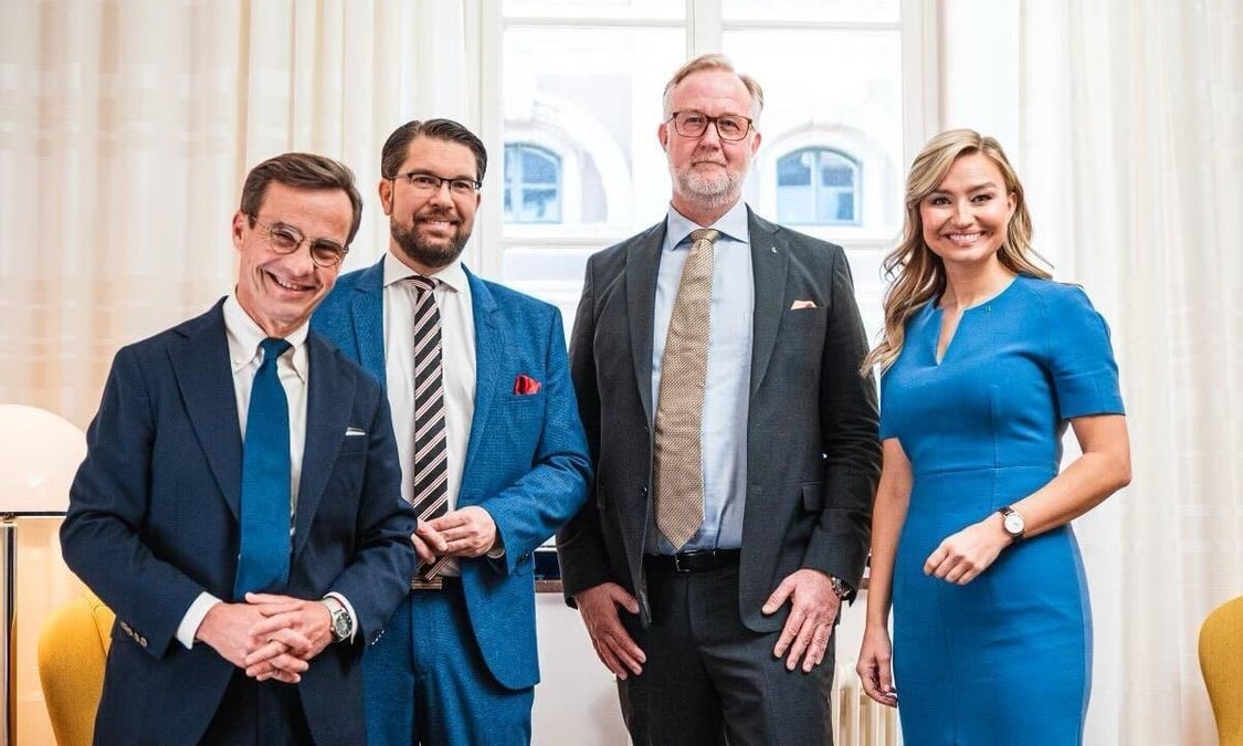 Suède, tidoavtalet, accord de coalition,