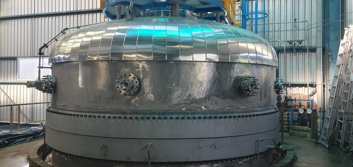 Le nouveau réacteur est en service à l'usine Yara d'Ambès depuis avril 2024