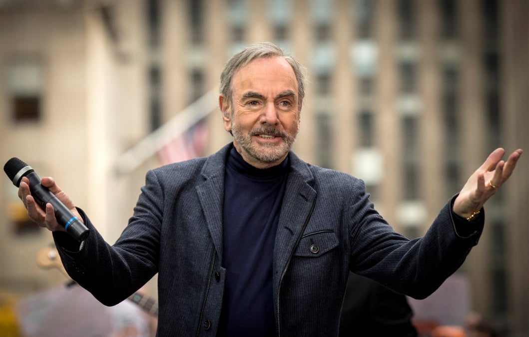 Neil diamond atteint de la maladie de parkinson